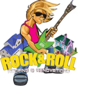 Rock and Roll Roofing logo