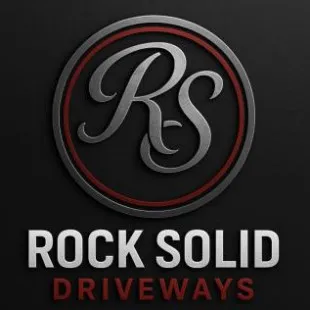 Rock Solid Driveways logo