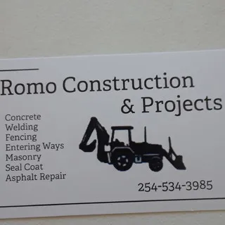 Romo construction logo