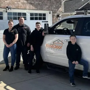 Rose Garage Door Solutions logo