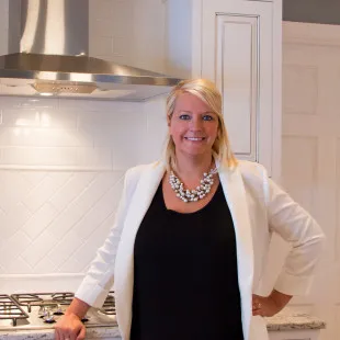 SARA VANDERSTELT with Creative Kitchens logo