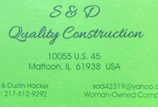 S&D Quality Construction LLC. logo