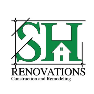 SH Renovations logo
