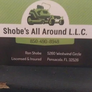 Shobe's All Around logo