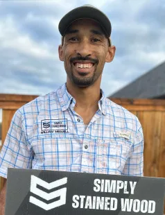 Simply Stained Wood logo