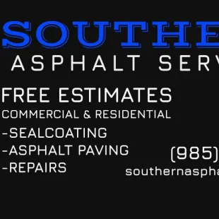 Southern Asphalt Services - Driveway Repair & Paving in Luling, LA