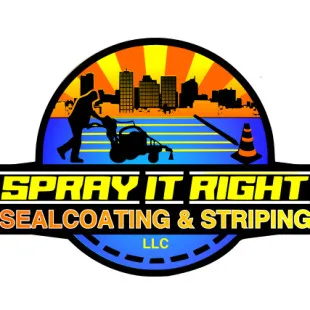 Spray It Right Sealcoating & Striping logo