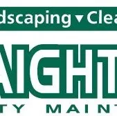 Straight cut landscape logo