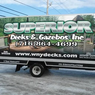Superior Decks & Gazebos logo