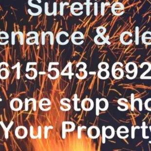 Surefire Maintenance & cleaning logo