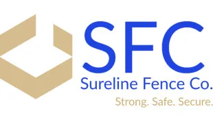 Sureline Fence Co. logo