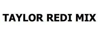 Taylor Redi Mix logo