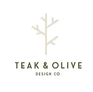 Teak & Olive Design Co. logo