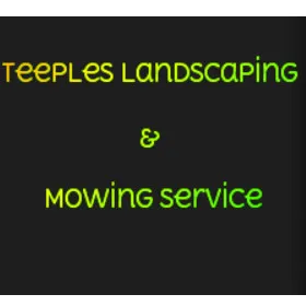 Teeples Landscape and Mowing Service logo