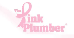 The Pink Plumber logo