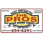 The Pros Paint Contractors logo