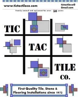 Tic Tac Tile Co. logo