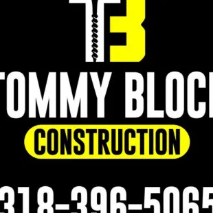 Tommy Block Construction logo