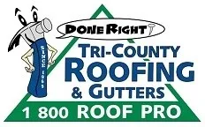 Tri-County Roofing & Gutters logo