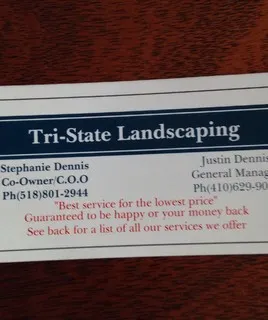 Tri-State landscaping &a construction services logo