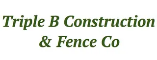 Triple B Construction & Fence Co. logo
