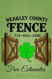 Weakley County Fence logo