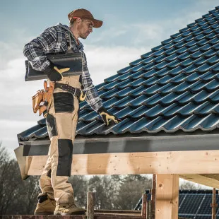 Wengerd Construction and Gutters logo