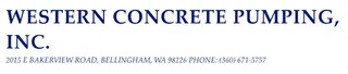 Western Concrete Pumping logo