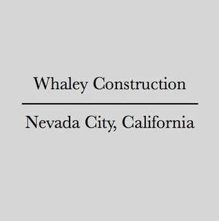 Whaley Construction logo