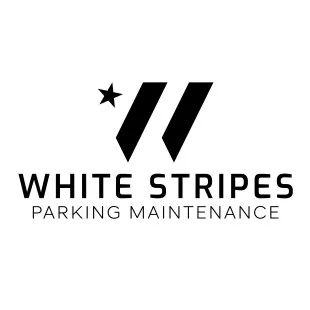 White Stripes Parking Maintenance logo