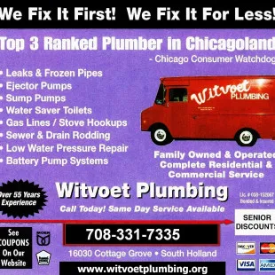 Witvoet Plumbing, Inc. logo