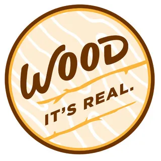 Wood. It's Real. logo