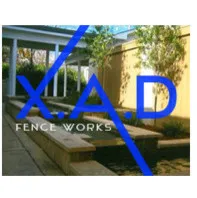 X. A. D Fenceworks logo