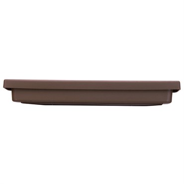 HC 15.5" Accent Planter Saucer Chocolate Akro Mils