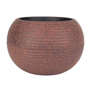 HC 8" Atlas Planter Ruby Granite