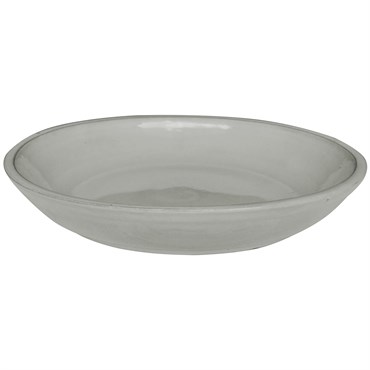 Michael Carr 11.8" Flared Round Saucer Dallas Gray