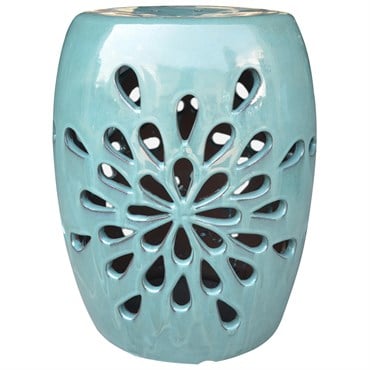 MCarr 19" Tall Starburst Stool Ultra Marine
