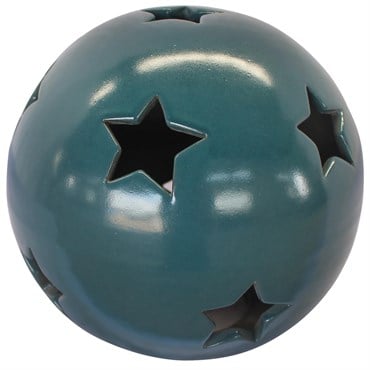 MCarr 10" Sphere W/Stars Peacock