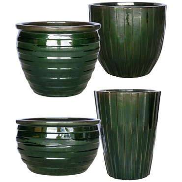 MCarr 26pc Techno Planter Pallet Glass Green