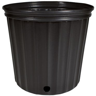 HC Dillen 3G 1000 Reg Nursery Pot BK, Blow Molded, Trade 3 Gallon, Black, 50 per Bundle, 88 Bundles per Pallet, 10.00in x 9.00in, 2.33Gal, 3Gallon