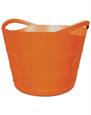 Tufftote 7gal Flexible Bucket Pumpkin