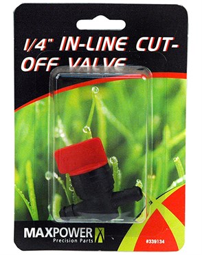 Maxpower 1/4" In Line Cut Off Valve