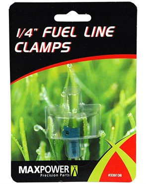 Maxpower 1/4" Fuel Line Clamp 2pk