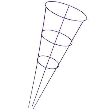 Midwest Wire Works 42" Heavy Duty Starbrite Purple 3 Ring 3 Leg