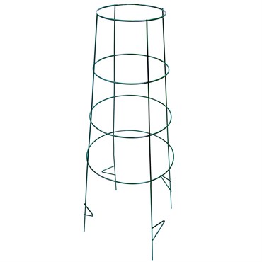 Midwest Wire Works 90pc 44" Heavy Duty Step Cage Green 4 Ring 4 Leg