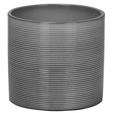 Scheurich 5.5" Glass Grey 828/14 Planter