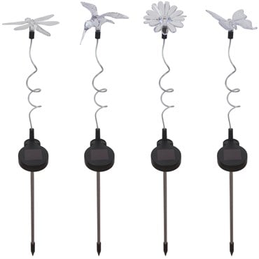 Moonrays Solar Flex Stem Stick Lights