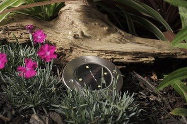 Moonrays 2pk Solar Lawn/Deck Light