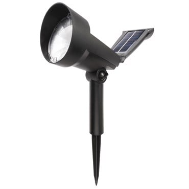 Moonrays Solar Plastic Spotlight w/Panel