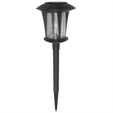 Moonrays Solar Crackle Glass Stake